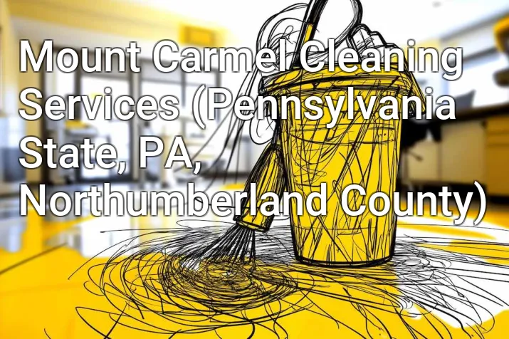 Mount Carmel Cleaning Services (Pennsylvania State, PA, Northumberland County)