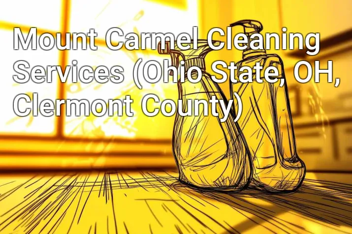 Mount Carmel Cleaning Services (Ohio State, OH, Clermont County)
