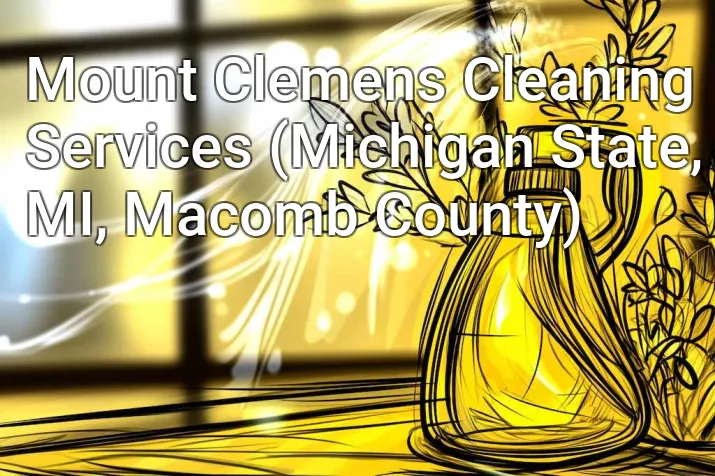 Mount Clemens Cleaning Services (Michigan State, MI, Macomb County)