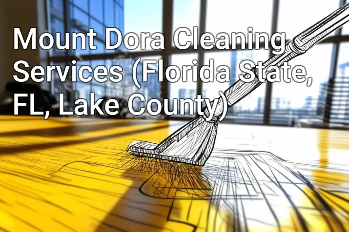 Mount Dora Cleaning Services (Florida State, FL, Lake County)