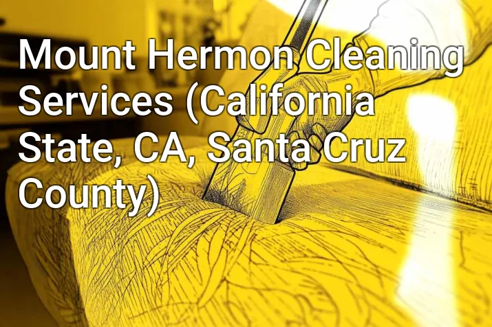 Mount Hermon Cleaning Services (California State, CA, Santa Cruz County)