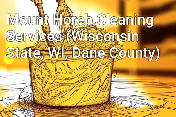 Mount Horeb Cleaning Services (Wisconsin State, WI, Dane County)
