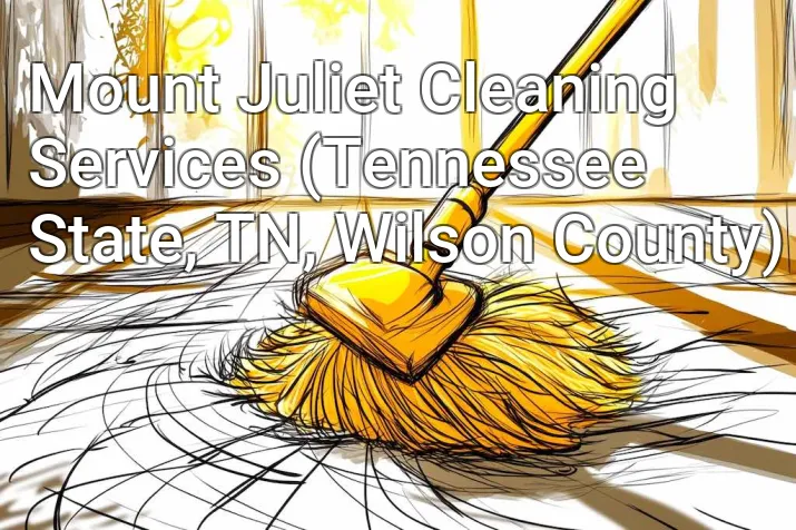 Mount Juliet Cleaning Services (Tennessee State, TN, Wilson County)