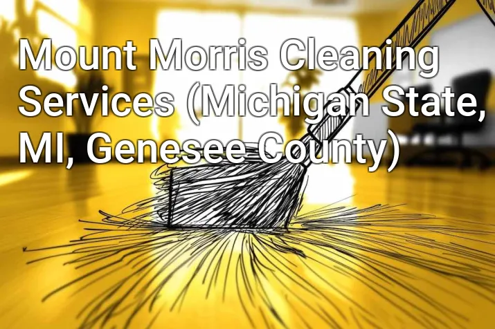 Mount Morris Cleaning Services (Michigan State, MI, Genesee County)