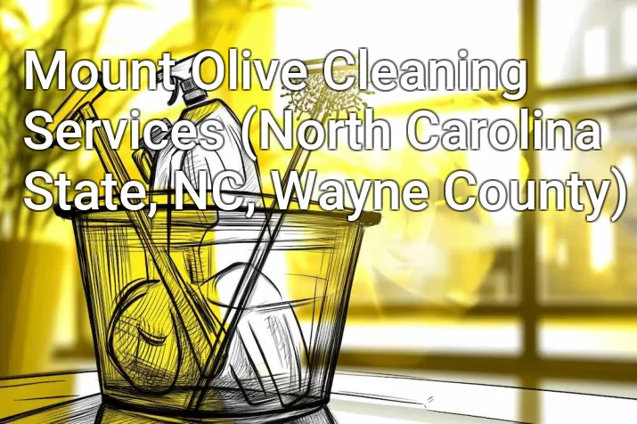 Mount Olive Cleaning Services (North Carolina State, NC, Wayne County)