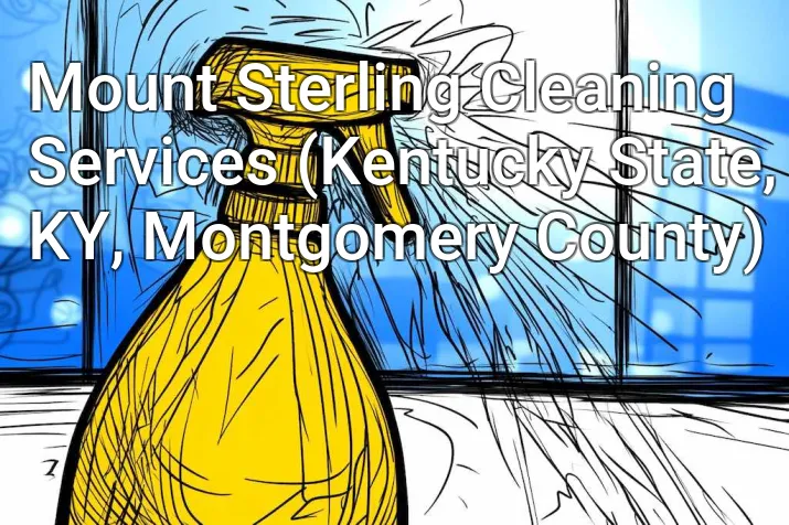 Mount Sterling Cleaning Services (Kentucky State, KY, Montgomery County)