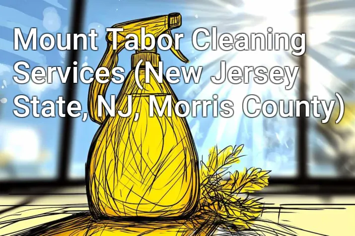 Mount Tabor Cleaning Services (New Jersey State, NJ, Morris County)