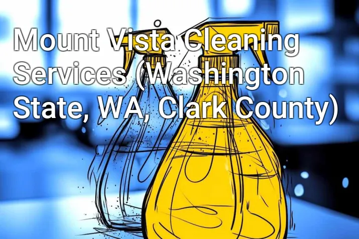 Mount Vista Cleaning Services (Washington State, WA, Clark County)