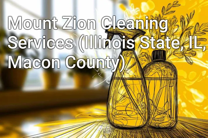 Mount Zion Cleaning Services (Illinois State, IL, Macon County)