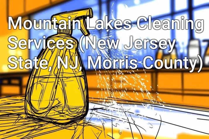 Mountain Lakes Cleaning Services (New Jersey State, NJ, Morris County)