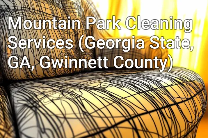 Mountain Park Cleaning Services (Georgia State, GA, Gwinnett County)