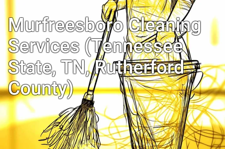 Murfreesboro Cleaning Services (Tennessee State, TN, Rutherford County)