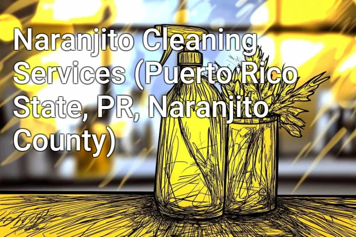 Naranjito Cleaning Services (Puerto Rico State, PR, Naranjito County)
