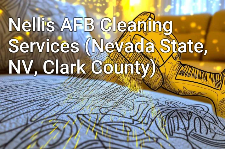 Nellis AFB Cleaning Services (Nevada State, NV, Clark County)