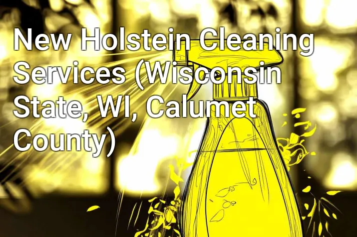 New Holstein Cleaning Services (Wisconsin State, WI, Calumet County)