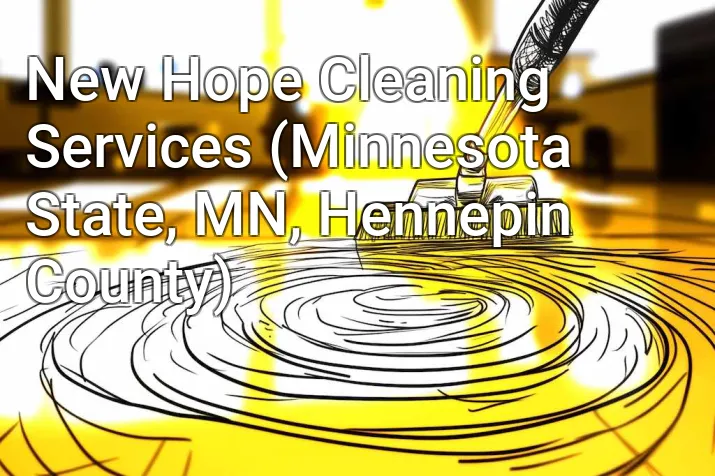 New Hope Cleaning Services (Minnesota State, MN, Hennepin County)