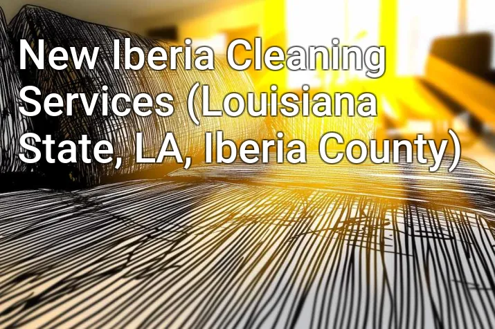 New Iberia Cleaning Services (Louisiana State, LA, Iberia County)