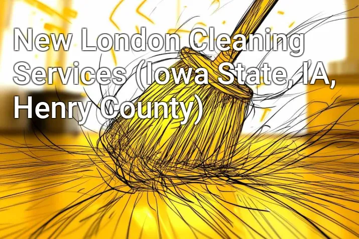 New London Cleaning Services (Iowa State, IA, Henry County)