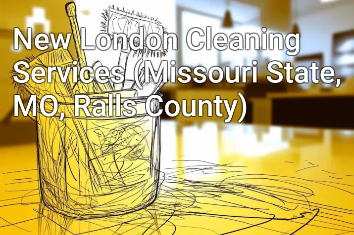 New London Cleaning Services (Missouri State, MO, Ralls County)