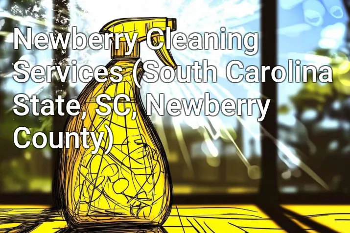 Newberry Cleaning Services (South Carolina State, SC, Newberry County)