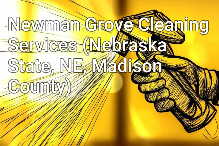 Newman Grove Cleaning Services (Nebraska State, NE, Madison County)