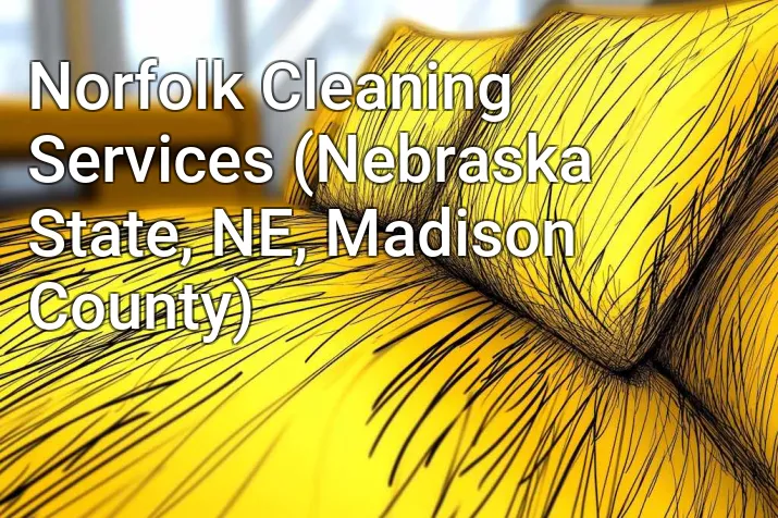 Norfolk Cleaning Services (Nebraska State, NE, Madison County)