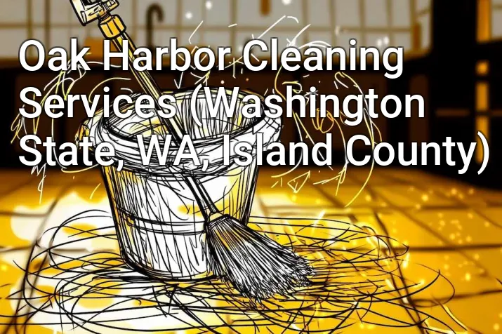 Oak Harbor Cleaning Services (Washington State, WA, Island County)