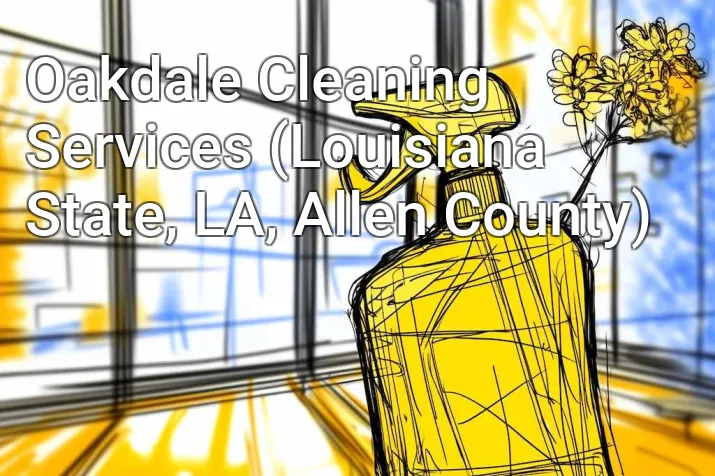 Oakdale Cleaning Services (Louisiana State, LA, Allen County)