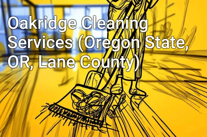 Oakridge Cleaning Services (Oregon State, OR, Lane County)