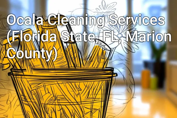 Ocala Cleaning Services (Florida State, FL, Marion County)