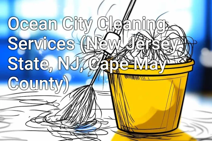 Ocean City Cleaning Services (New Jersey State, NJ, Cape May County)