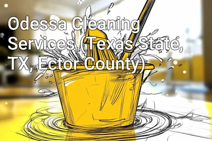 Odessa Cleaning Services (Texas State, TX, Ector County)
