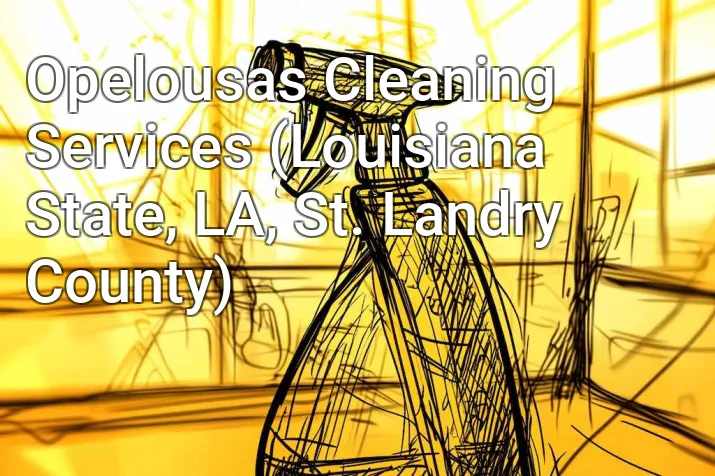 Opelousas Cleaning Services (Louisiana State, LA, St. Landry County)
