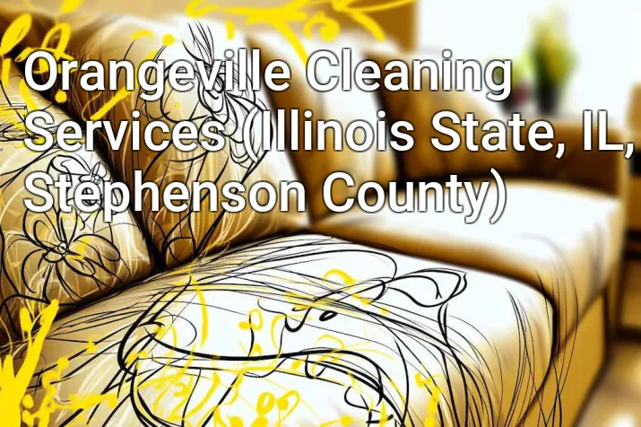 Orangeville Cleaning Services (Illinois State, IL, Stephenson County)