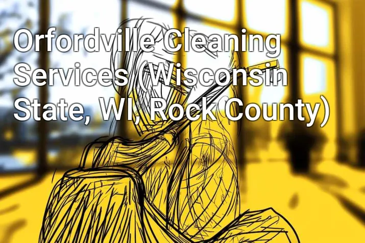 Orfordville Cleaning Services (Wisconsin State, WI, Rock County)