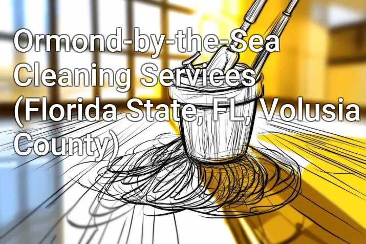 Ormond-by-the-Sea Cleaning Services (Florida State, FL, Volusia County)