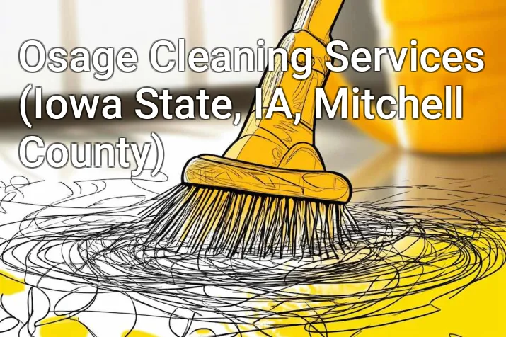 Osage Cleaning Services (Iowa State, IA, Mitchell County)