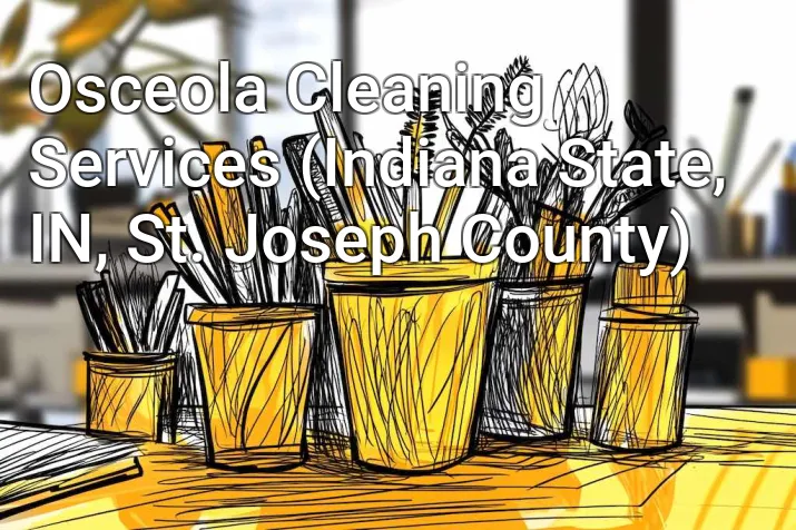 Osceola Cleaning Services (Indiana State, IN, St. Joseph County)