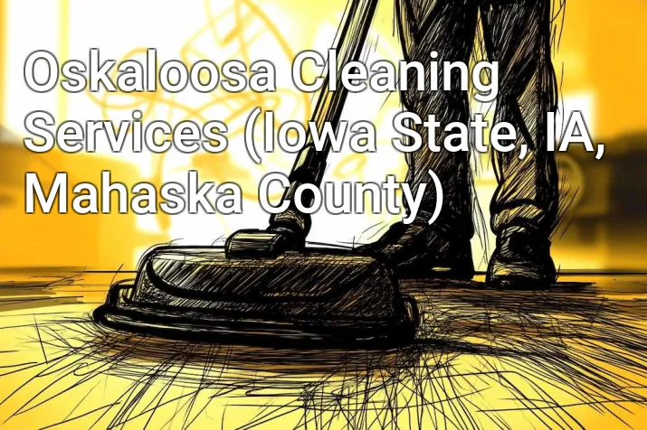 Oskaloosa Cleaning Services (Iowa State, IA, Mahaska County)