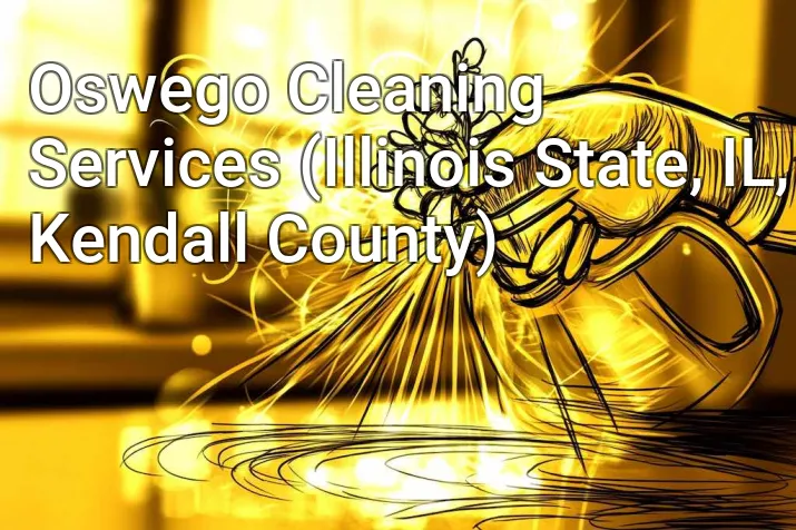 Oswego Cleaning Services (Illinois State, IL, Kendall County)