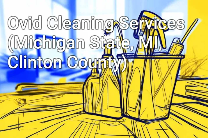 Ovid Cleaning Services (Michigan State, MI, Clinton County)