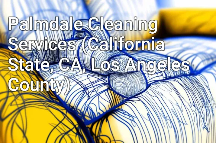 Palmdale Cleaning Services (California State, CA, Los Angeles County)