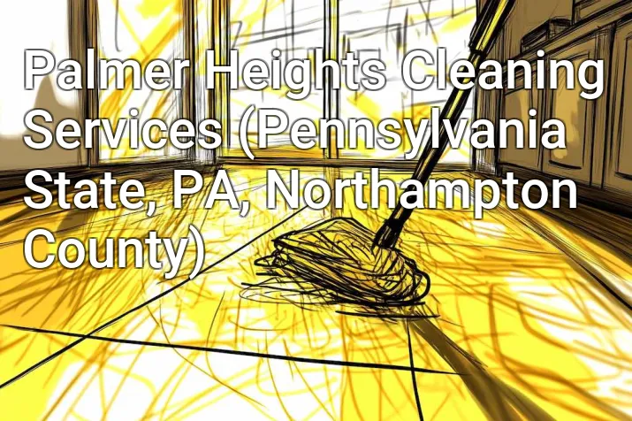 Palmer Heights Cleaning Services (Pennsylvania State, PA, Northampton County)