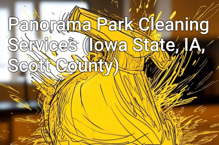 Panorama Park Cleaning Services (Iowa State, IA, Scott County)