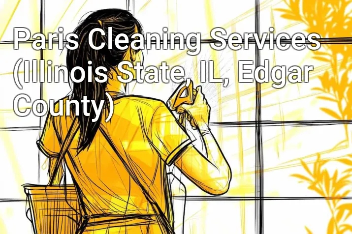 Paris Cleaning Services (Illinois State, IL, Edgar County)