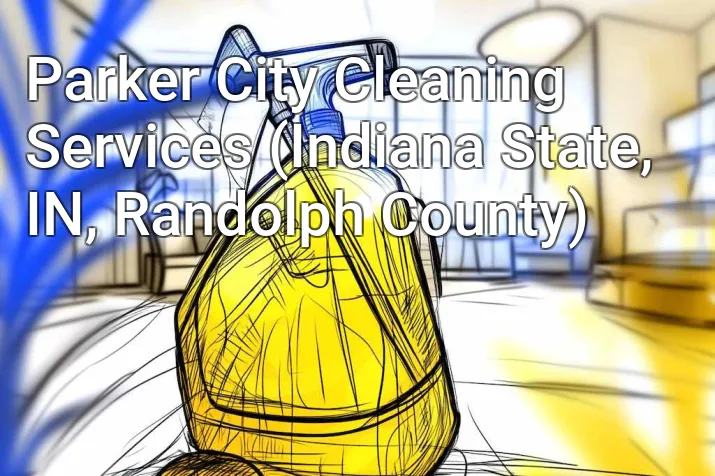 Parker City Cleaning Services (Indiana State, IN, Randolph County)