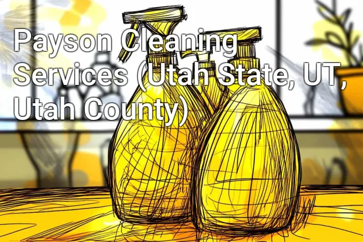 Payson Cleaning Services (Utah State, UT, Utah County)