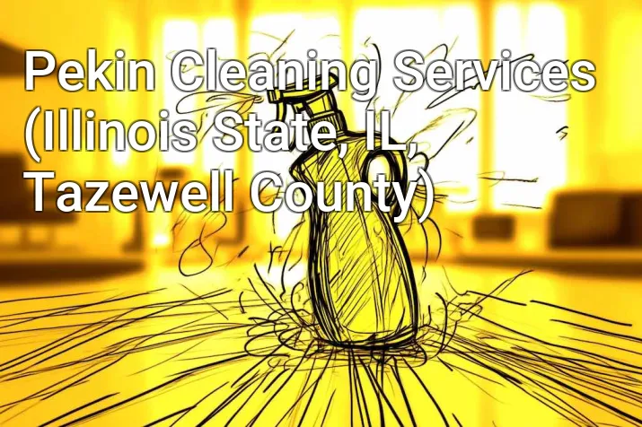 Pekin Cleaning Services (Illinois State, IL, Tazewell County)