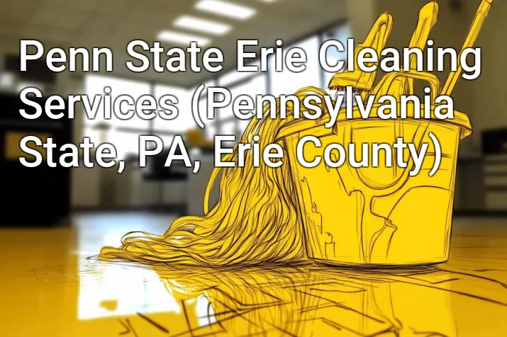 Penn State Erie Cleaning Services (Pennsylvania State, PA, Erie County)