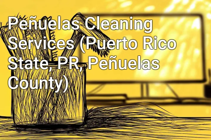 Peñuelas Cleaning Services (Puerto Rico State, PR, Peñuelas County)